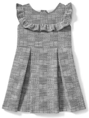 Janie and Jack Plaid Jacquard Dress 2T